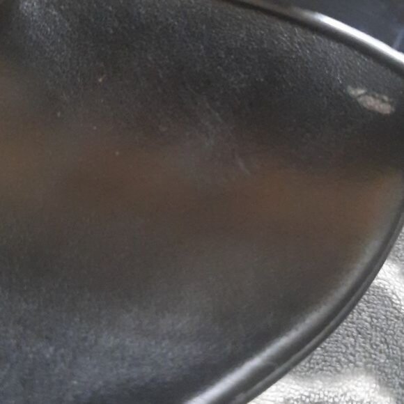 Charles David Made in Italy Black Strappy Patent Leather Sandals Size 41/9.5/10 - Picture 9 of 16